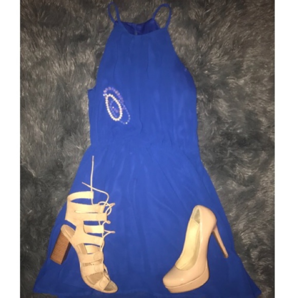 Royal Blue Sundress